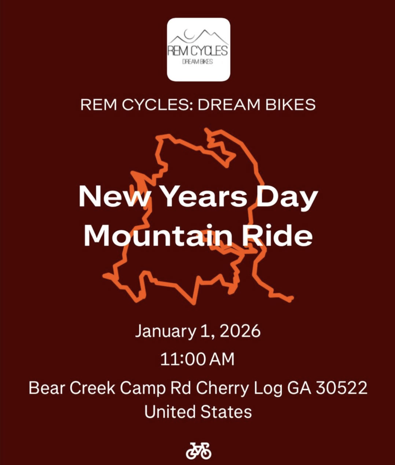 REM Cycles New Year's Ride