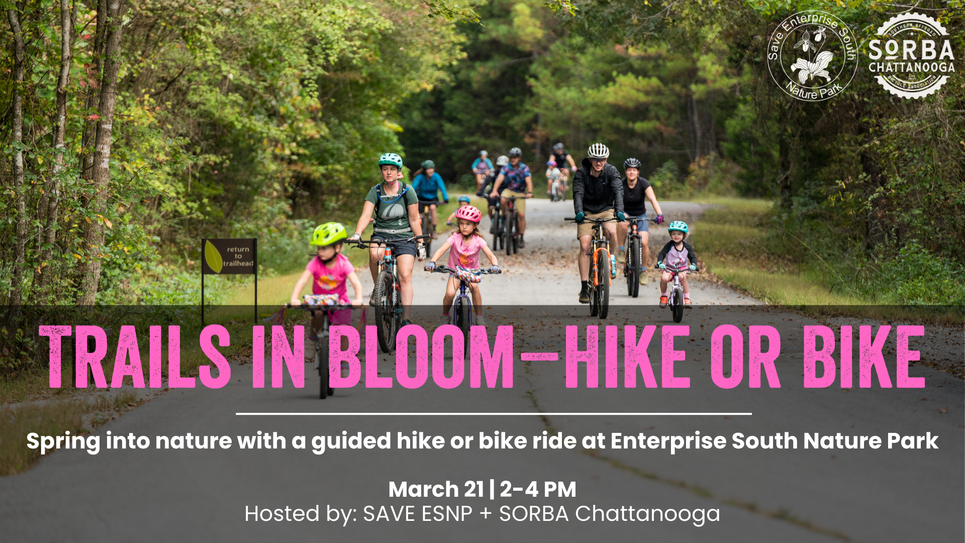 Trails In Bloom - Hike or Bike ESNP