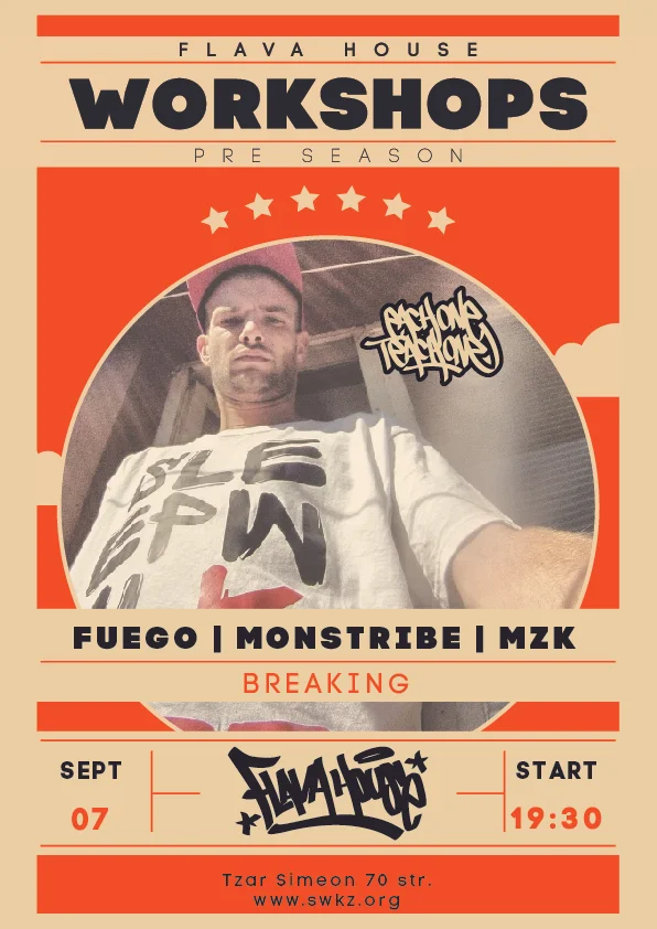 07.09 - ЧЕТВЪРТЪК - 19'30 - FLAVA HOUSE