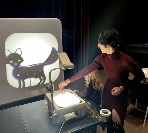 Overhead Projector Shadow Puppetry: Workshop with Cass Bray and Zane ...