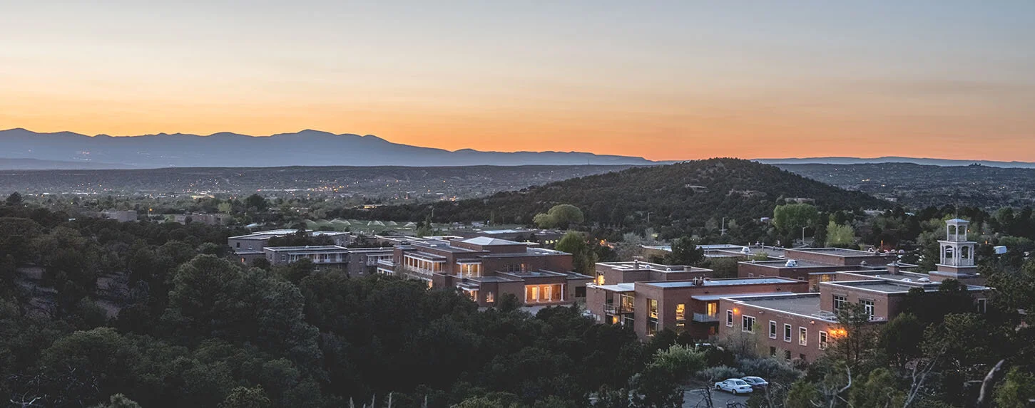 The Santa Fe campus of my graduate alma mater, St. John’s College. The best money I’ve ever owed! I believe the school’s golden era lies ahead as its offspring shine in a job market hungry for professionals who’ve read and pondered well. Note this thrilling piece on a newly discovered work by John Locke at the Annapolis campus! Photo by Ben Gibbs.