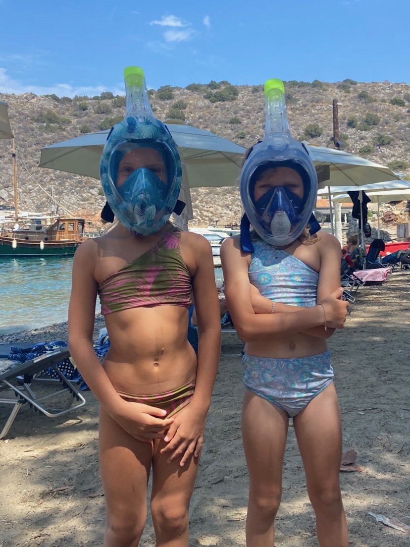 Our amazing snorkel masks!