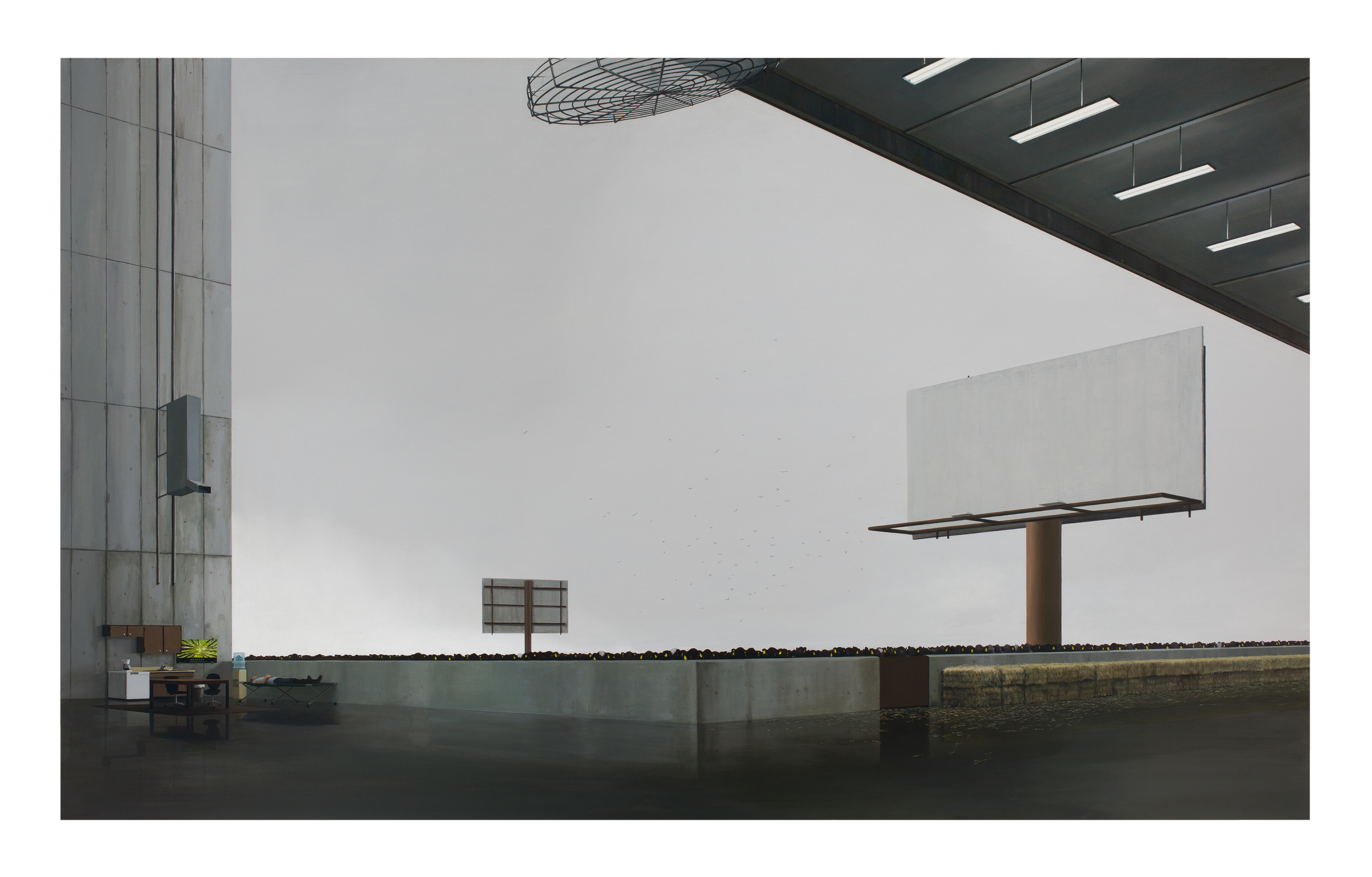 Devotion 2015 oil on linen 44" x 72"