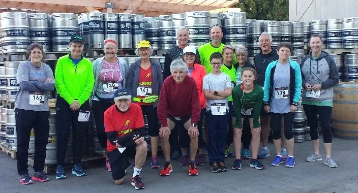 The good times were rolling and the beer was flowing at the Hey Hey 5K in Baileys Harbor!