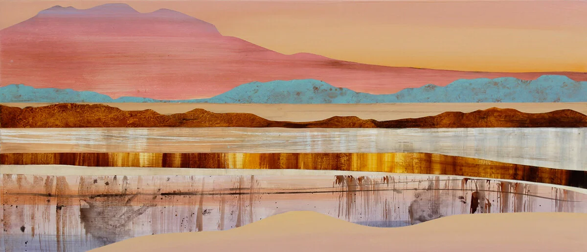 20x90" Acrylic on Panel. 2019