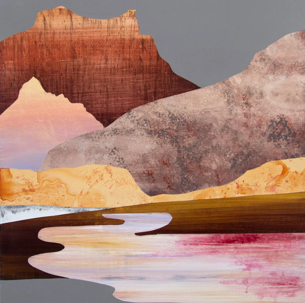 30x30" Acrylic on Panel. 2020