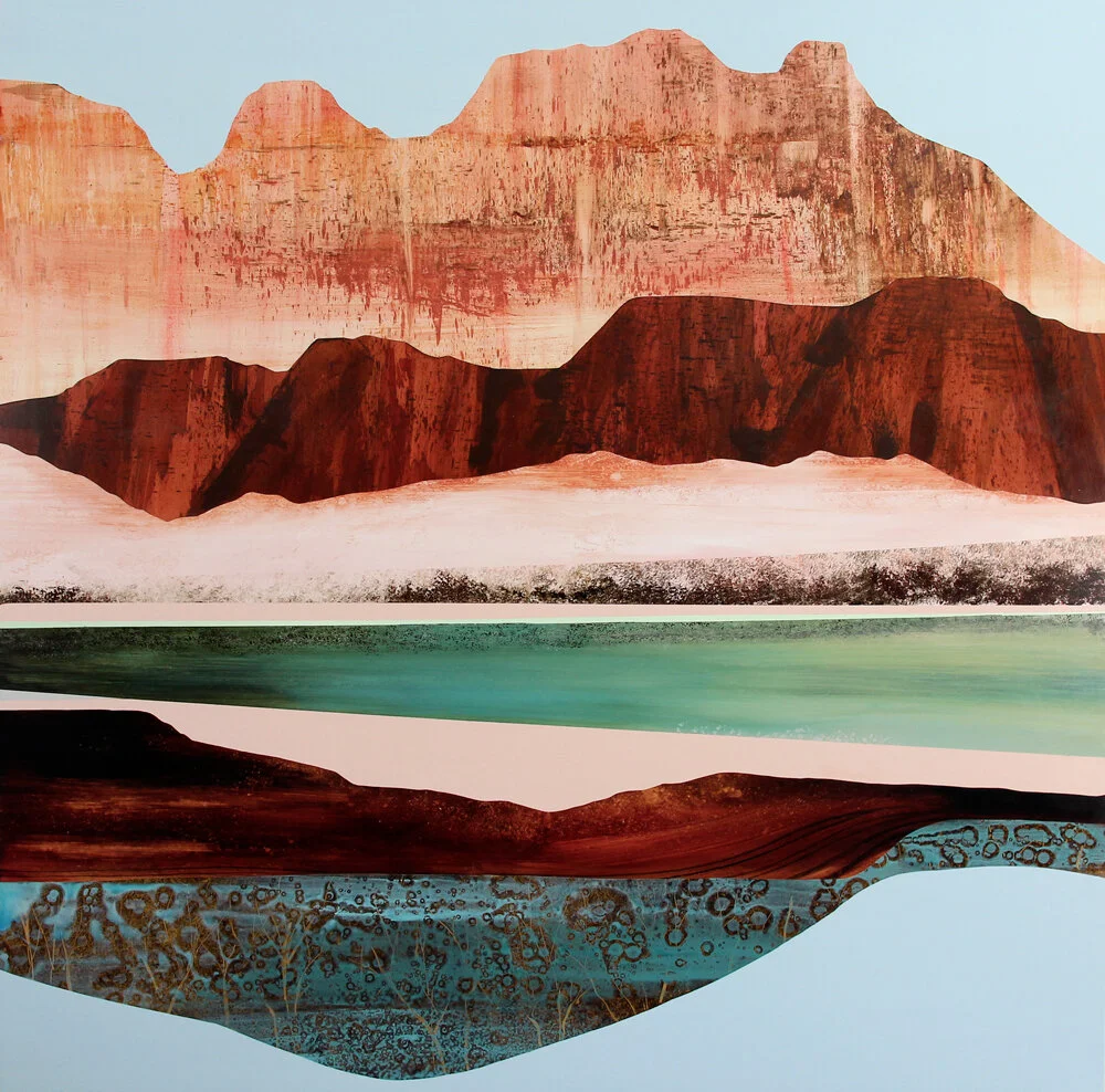 60x60” Acrylic on Panel. 2021
