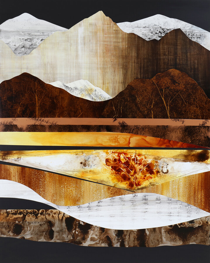 60x48”, Acrylic on Panel