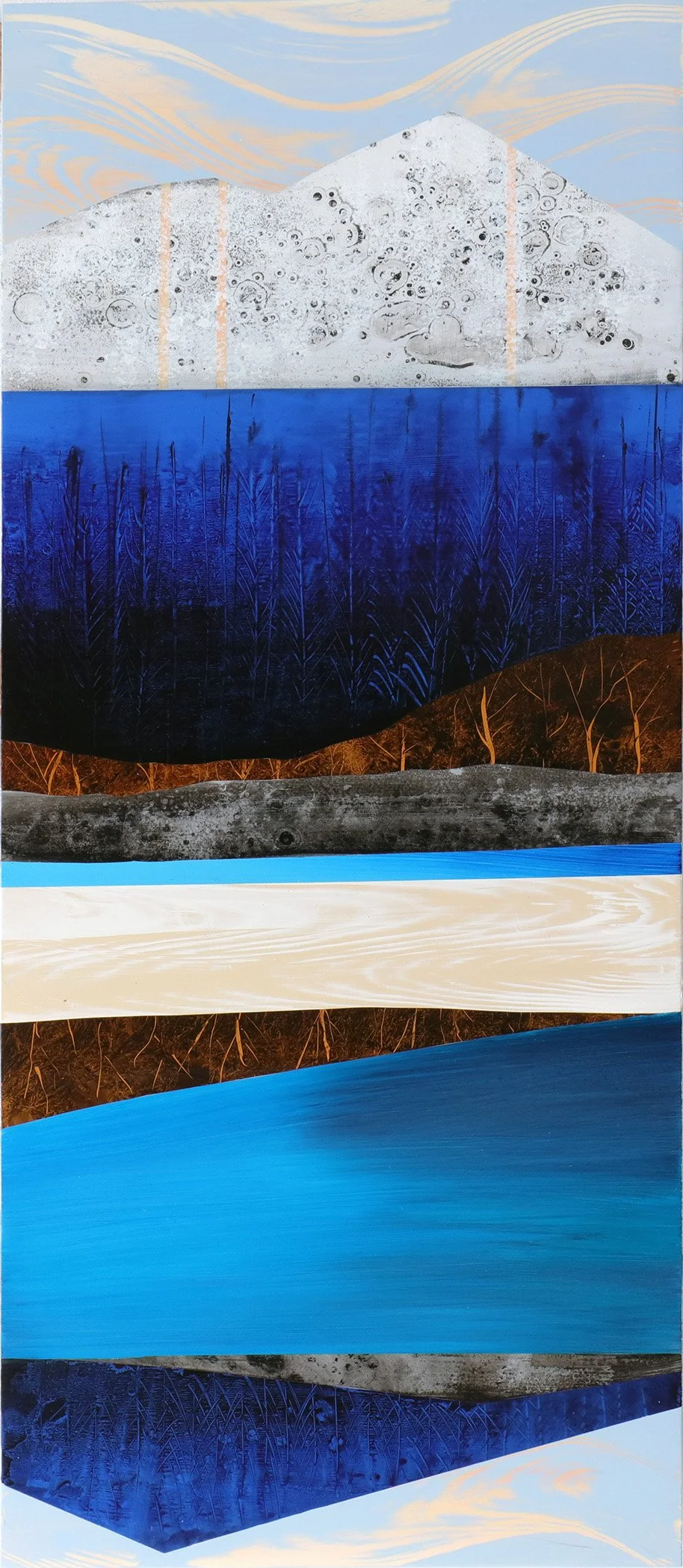 48x20" Acrylic on Panel