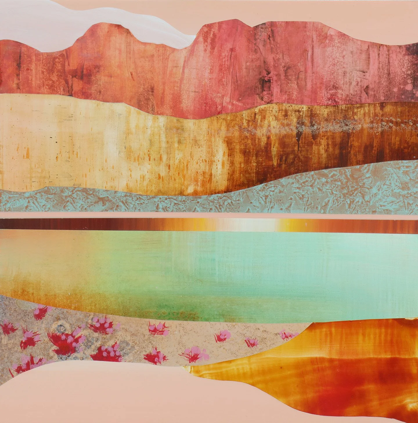 20x20" Acrylic on Panel. 2025