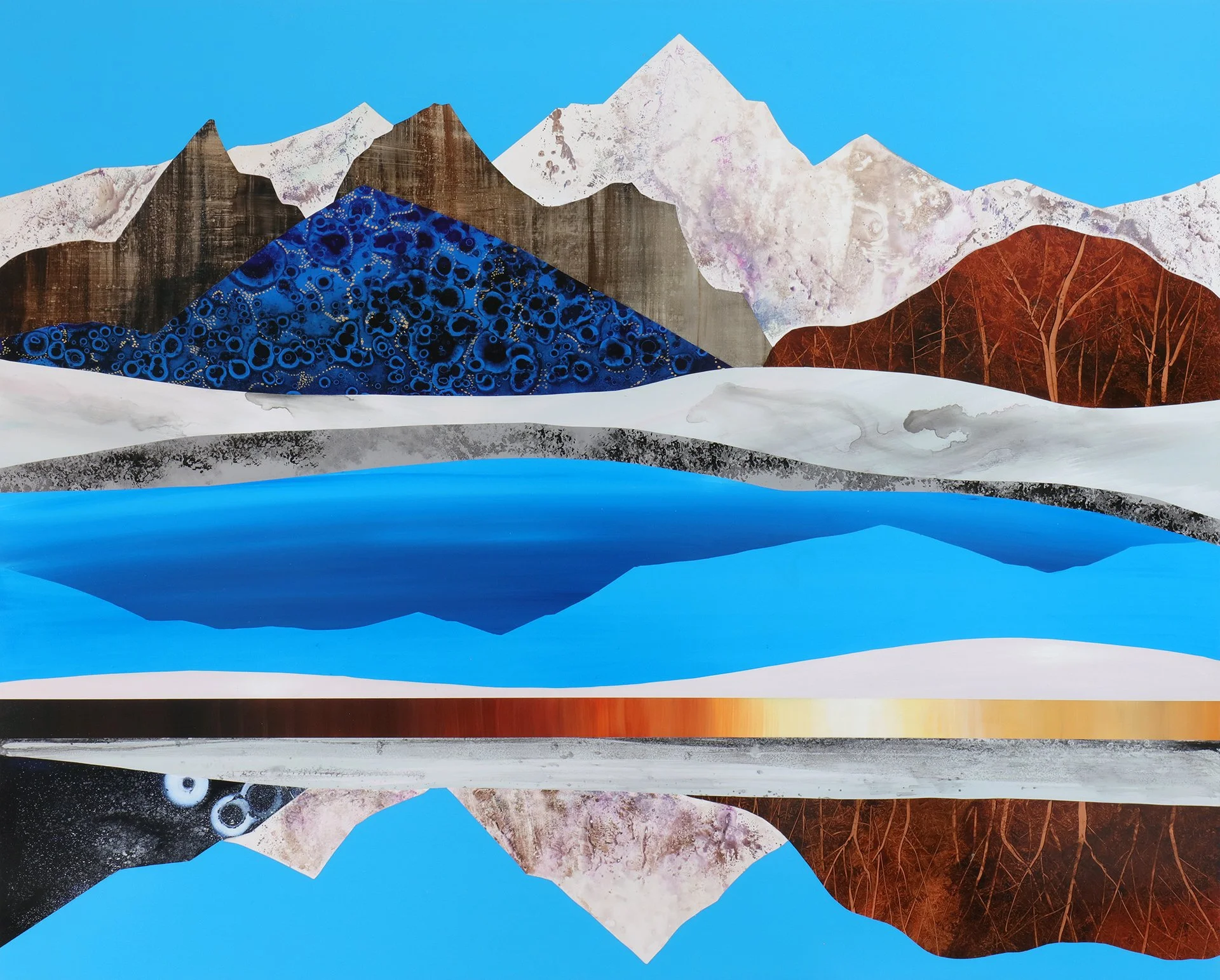48×60'“ Acrylic on Panel. 2025.
