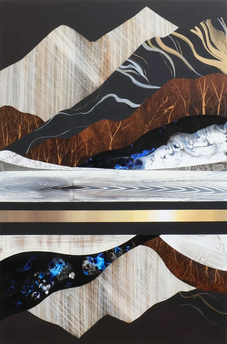 60x40" Acrylic on Panel