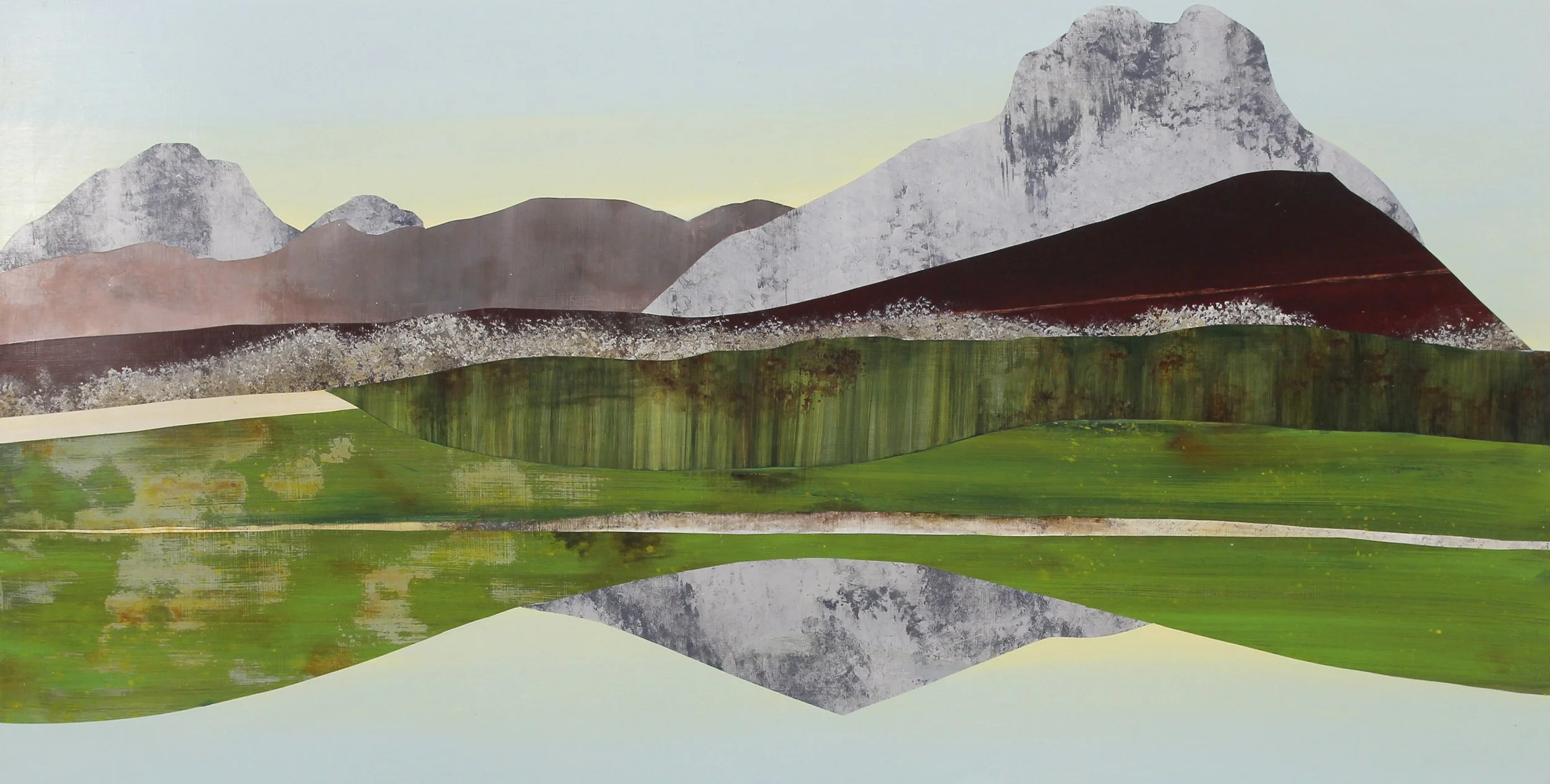 30x60" Acrylic on Panel. 2019