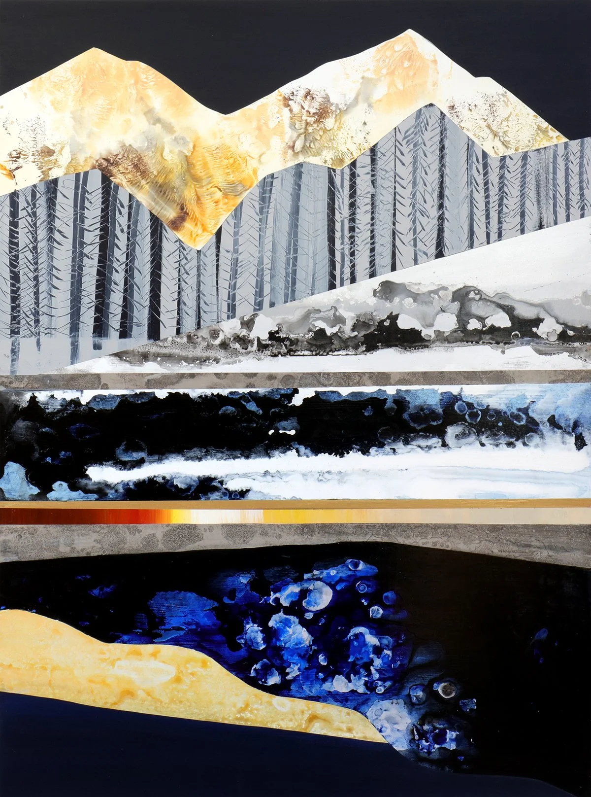 48x36" Acrylic on Panel