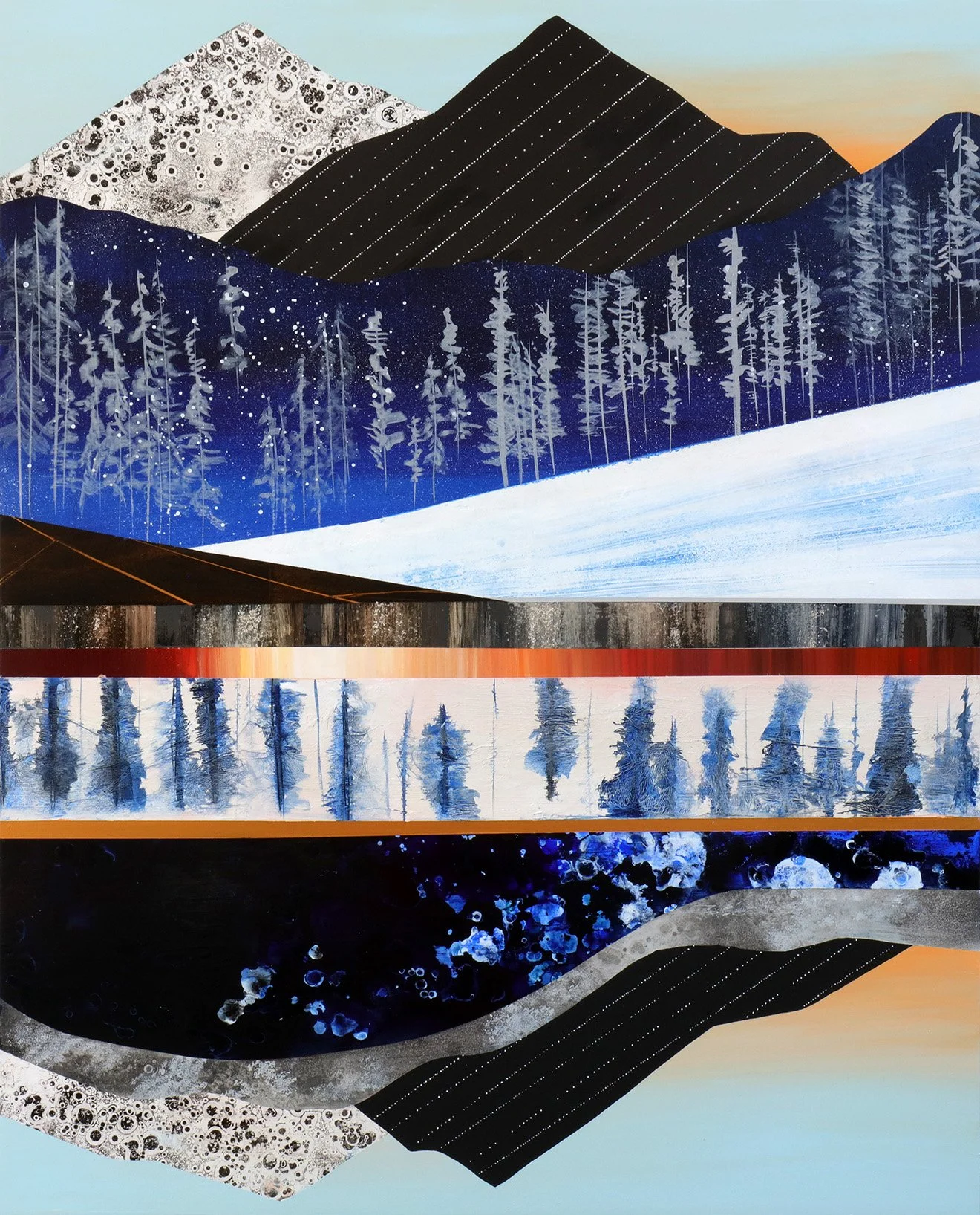 60x48" Acrylic on Panel. 2026