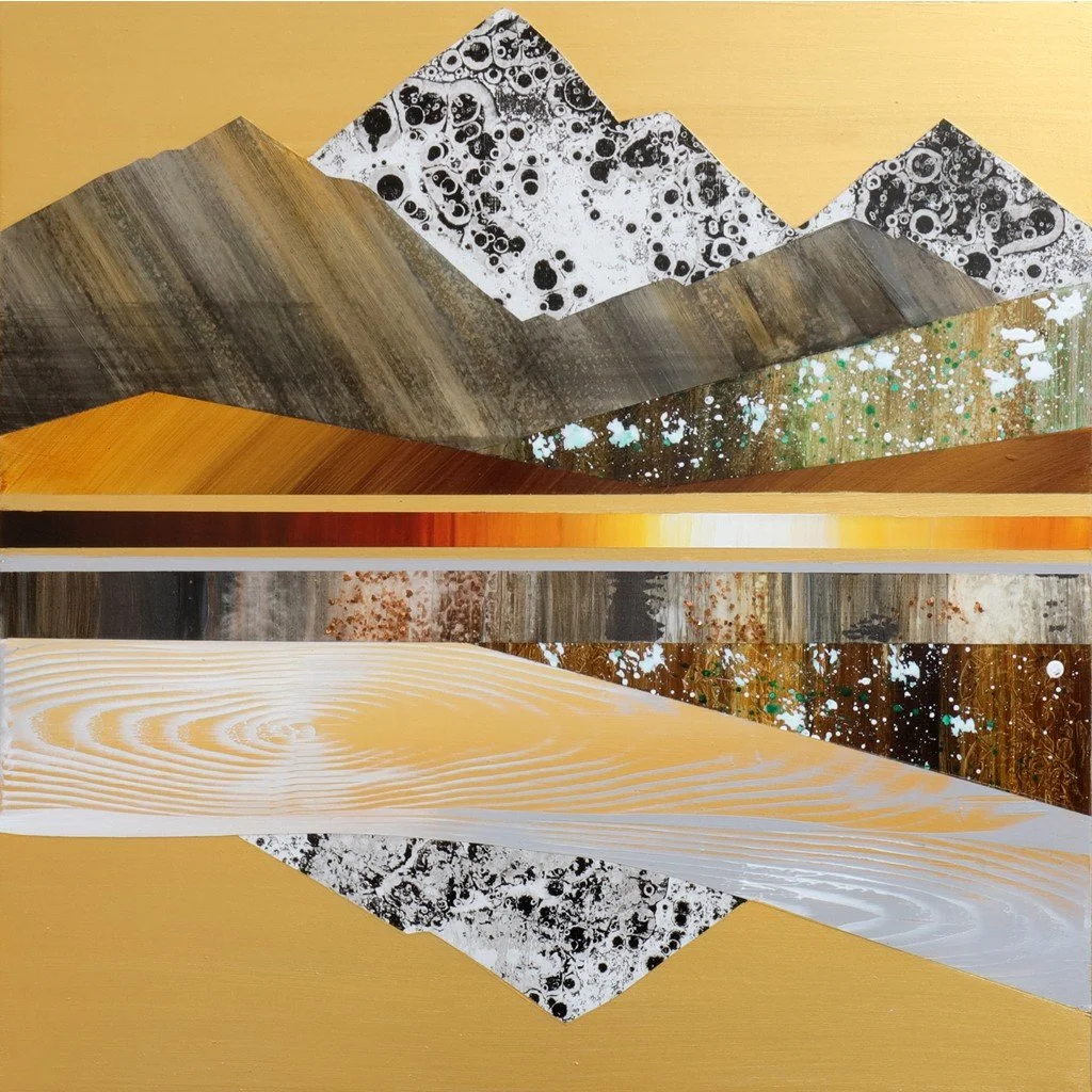  Valley of the Gold Sun, 20×20”    Available at Sun Valley Contemporary, Ketchum, ID  