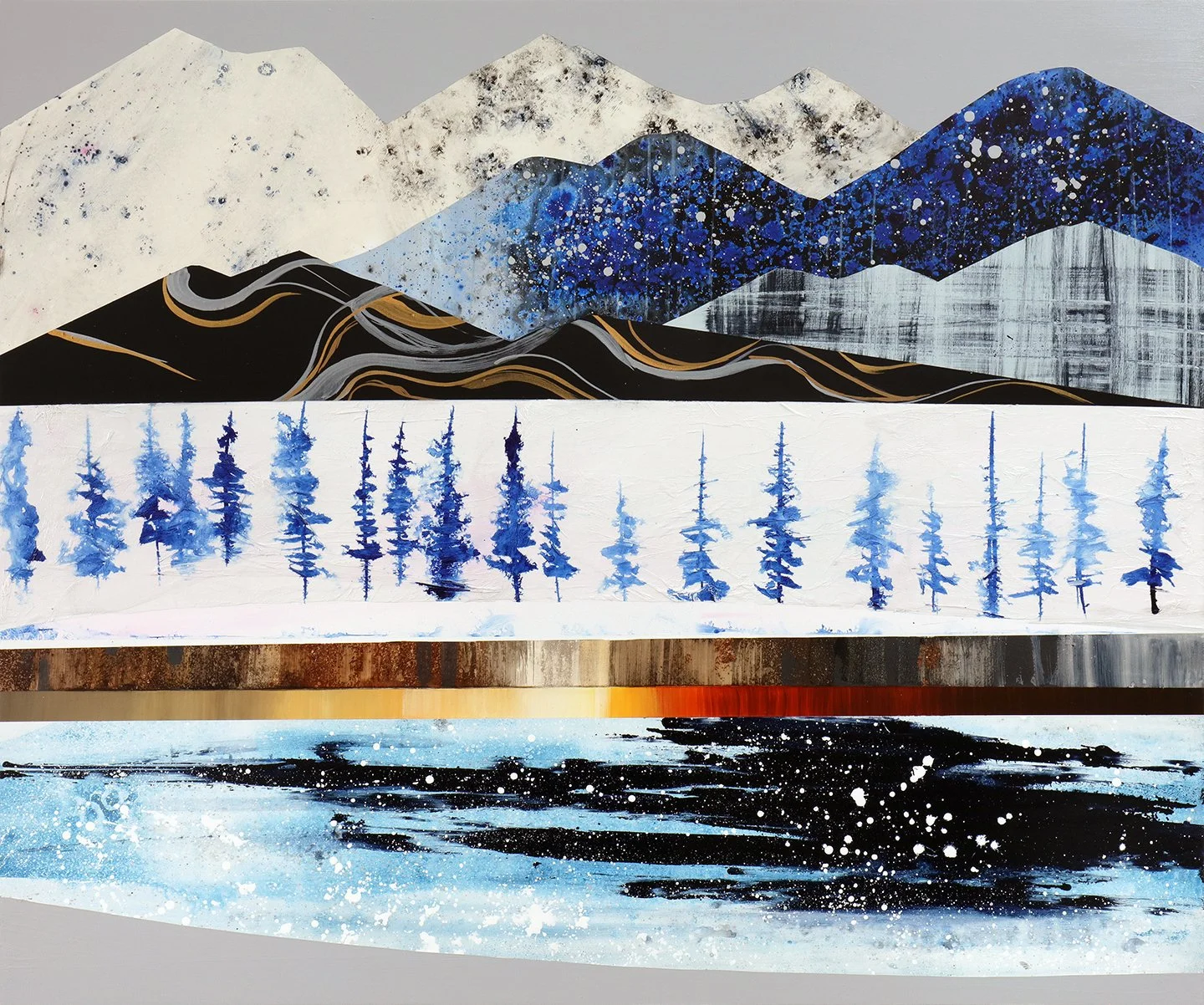 40x48" Acrylic on Panel
