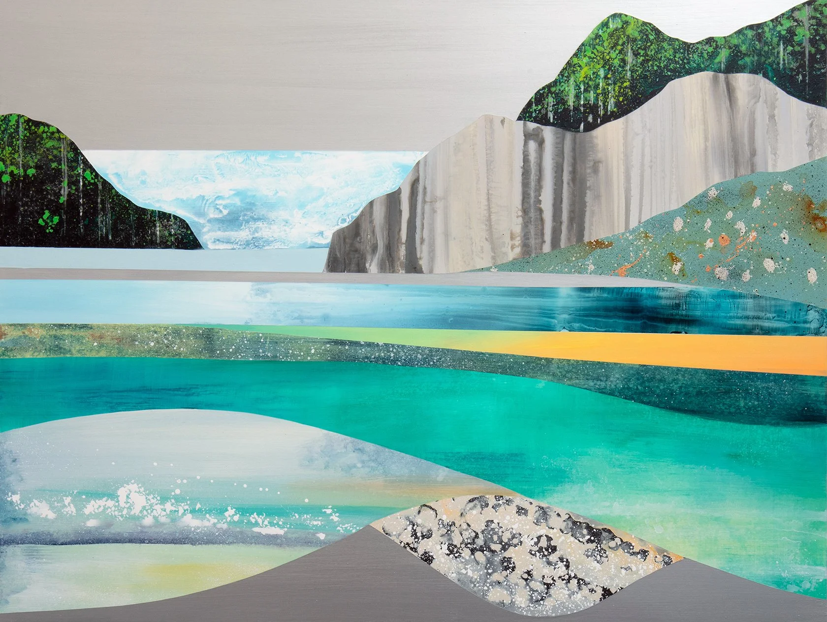 36x48", Acrylic on Panel. 2026