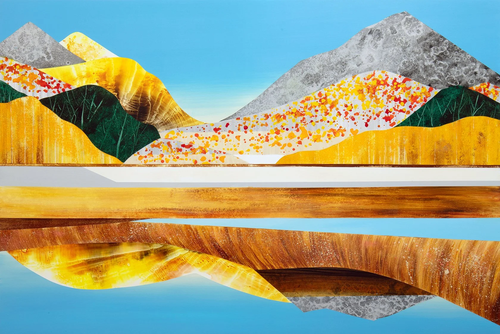 40x60" Acrylic on panel. 2026