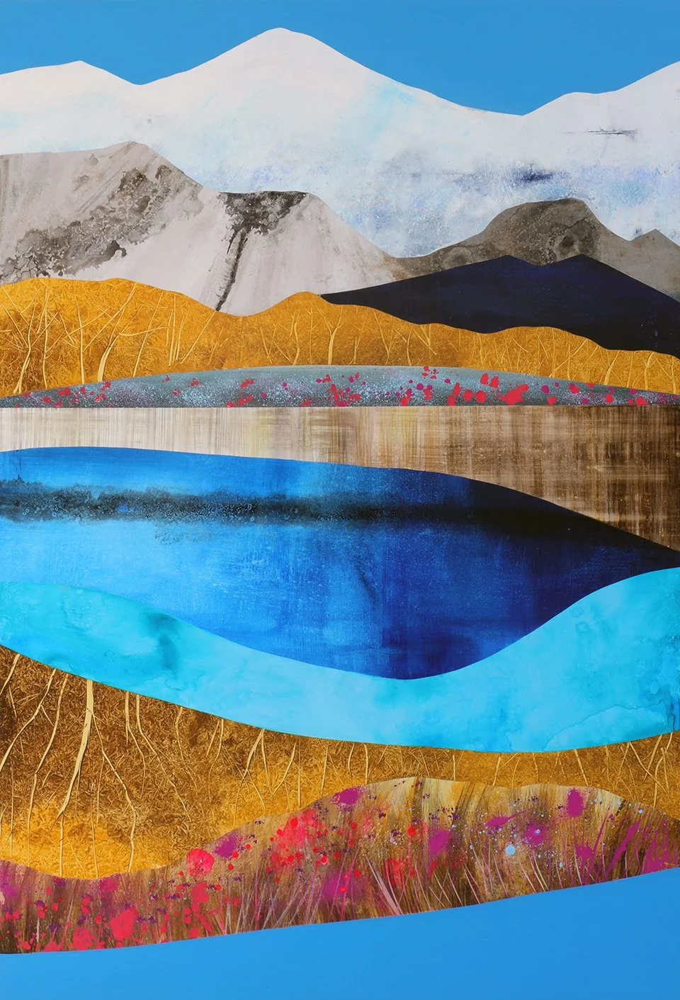 60x40" Acrylic on Panel