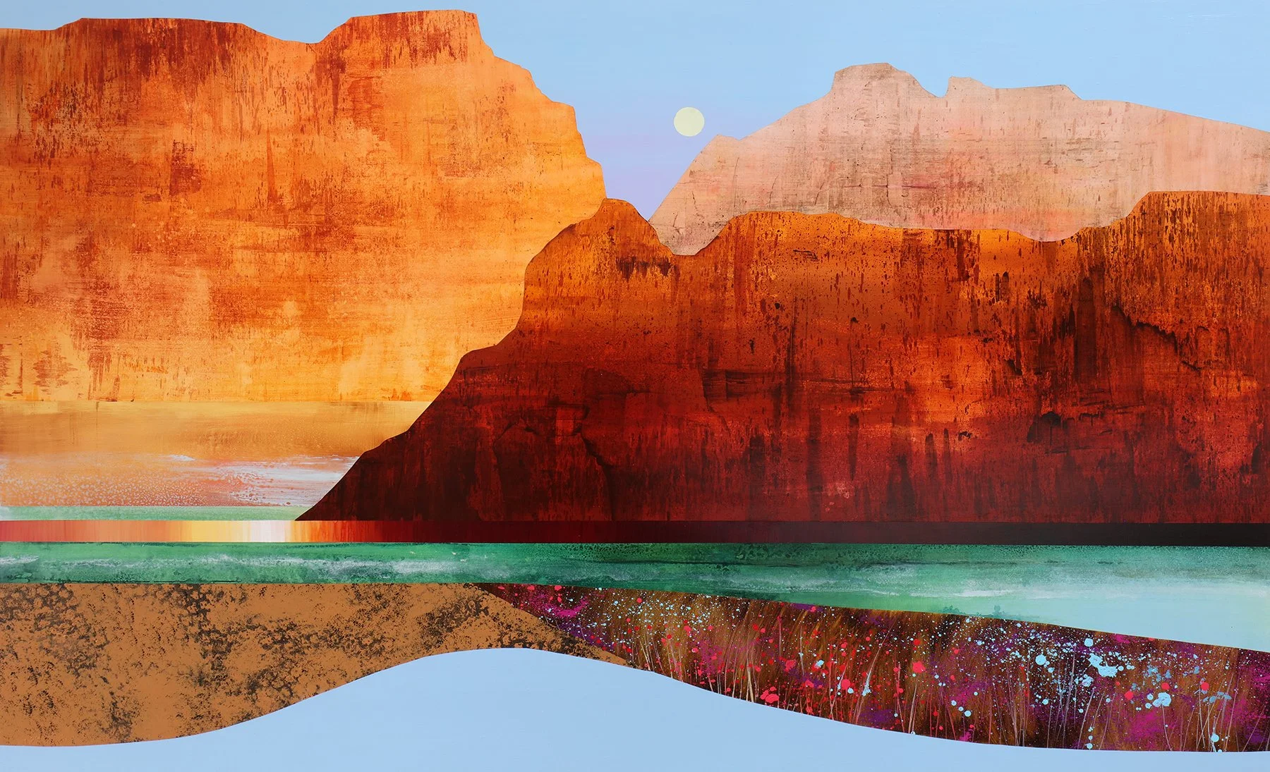 48x72" Acrylic on Panel. 2026