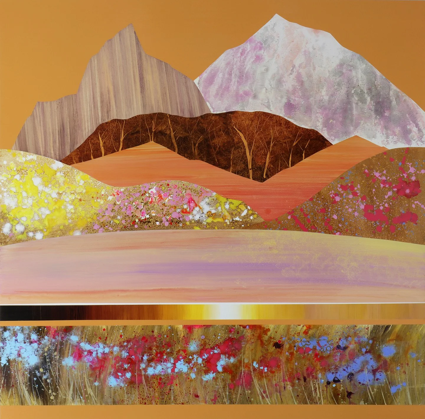 48x48” Acrylic on panel.