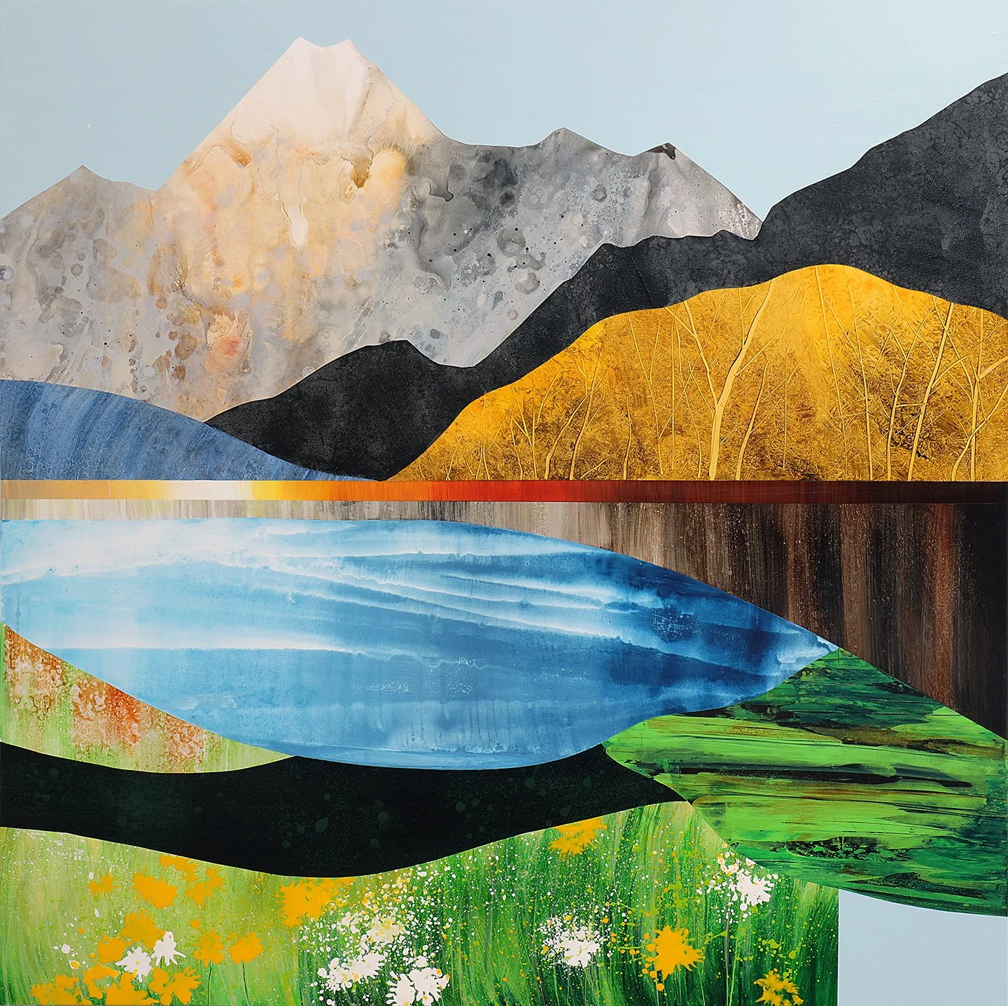 48x48" Acrylic on Panel. 2026