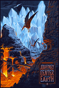 Journey to the Centre of the Earth (Regular) by Laurent Durieux