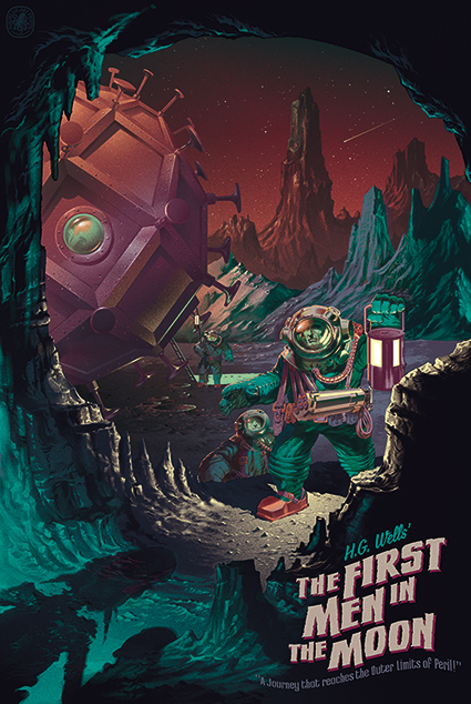 "The First Men in The Moon" by Stan & Vince (Variant)