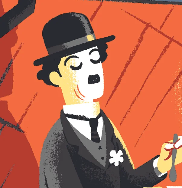 Detail of "The Gold Rush" designed by David Merveille