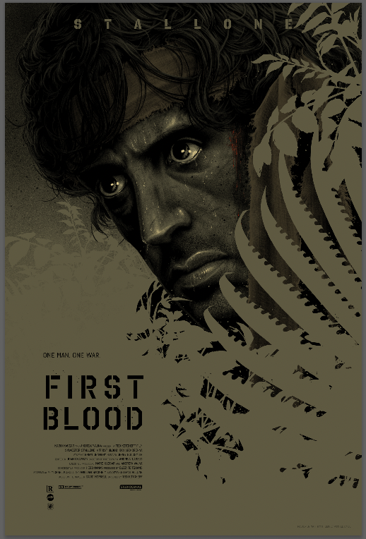 Blood In, Blood Out by Aldo Galvan - Home of the Alternative Movie Poster  -AMP