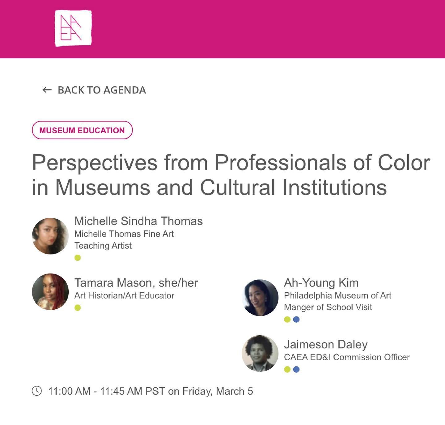An honor to present with this panel of bright stars at the 2021 NAEA National Convention.

My talking points, in summary:

I'm a teaching artist with experience in the context of schools, museums, city art centers, community art making initiatives, a