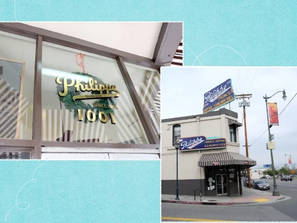  行列覚悟ですが。。やっぱり美味しいの〜! #philippe#sandwiches#losangeles#entrance