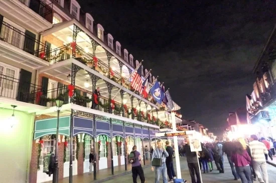 眠らない街。 borborn#street#french#quarter#neworleans#december