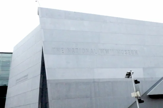  しっかり見て回るには半日かかる。#worldwar#museum#nola#