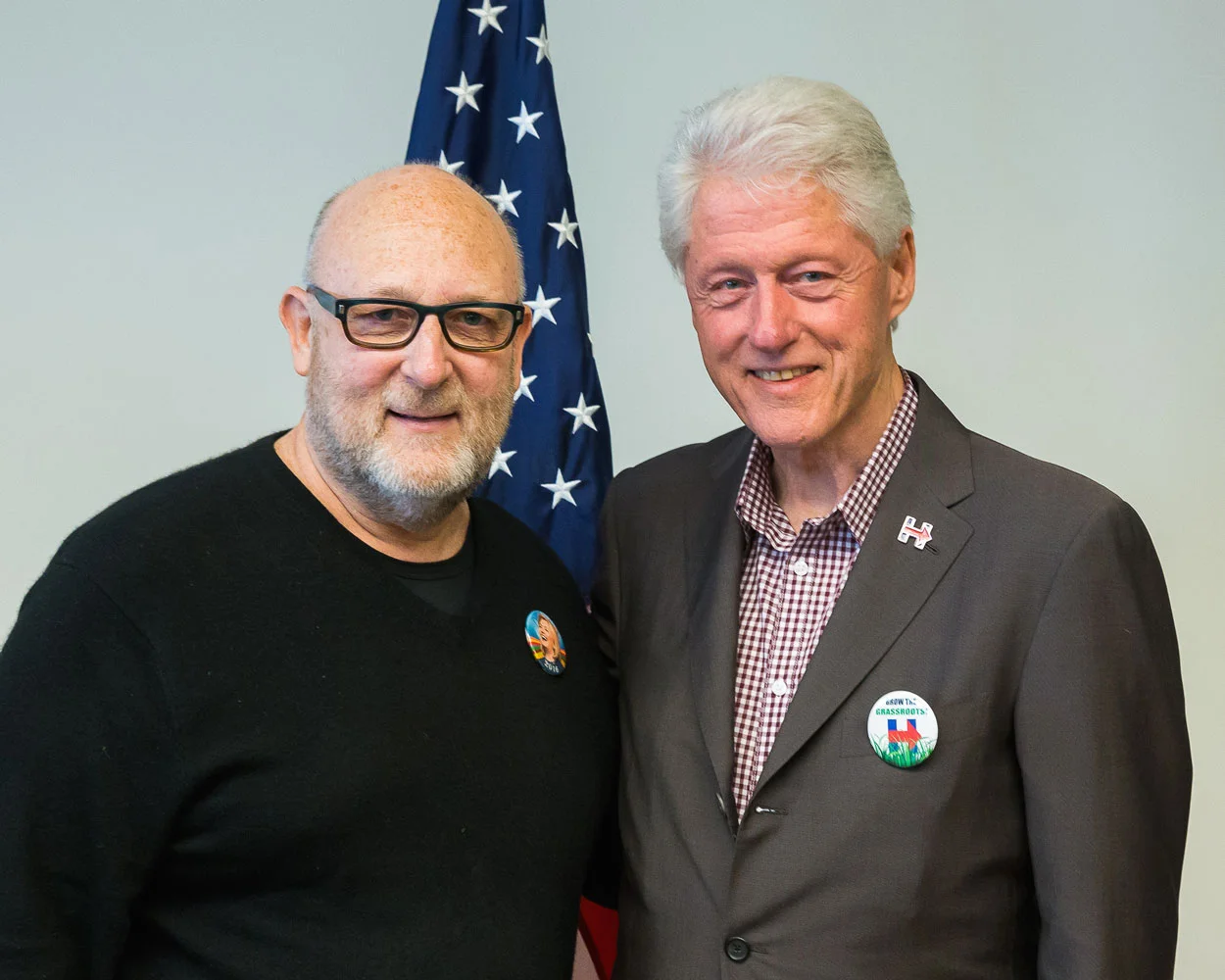 Two proud Hillary supporters in 2016!