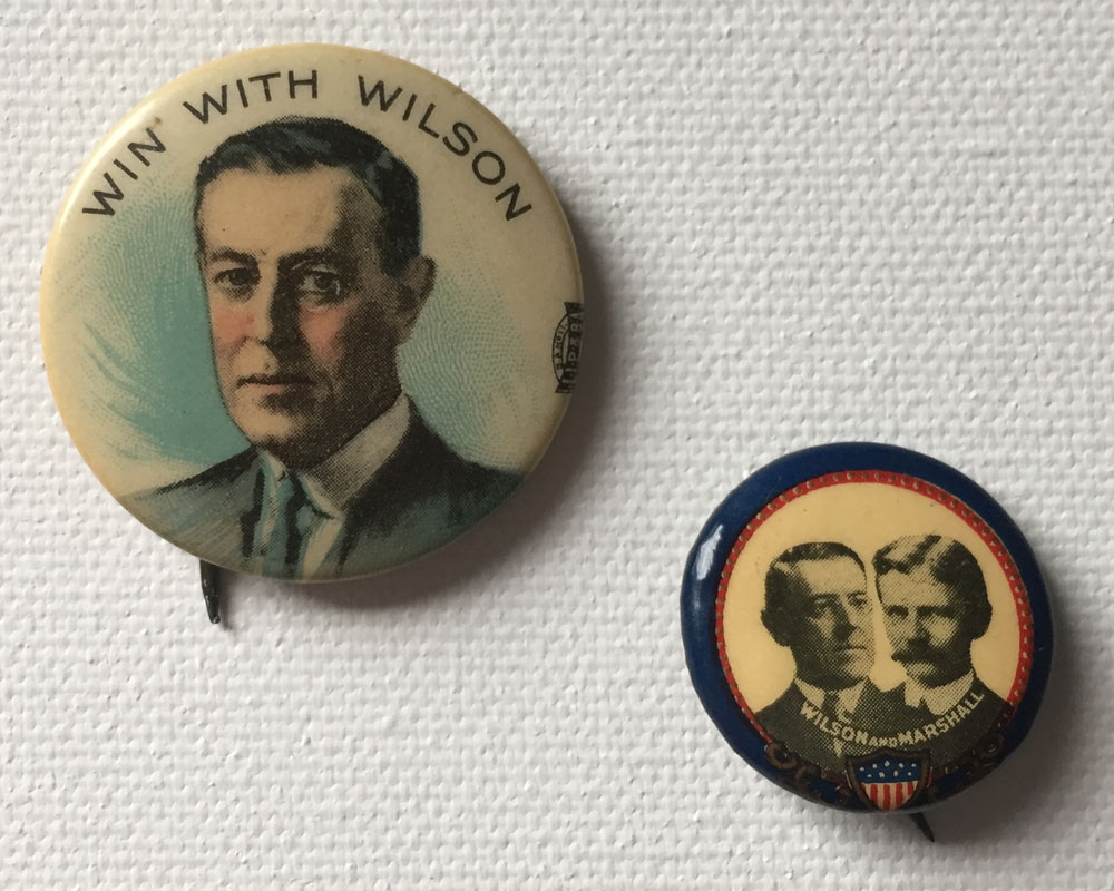 Buttons Reproductions Vintage Lot of 16 OLDER Presidential Campaign Pins