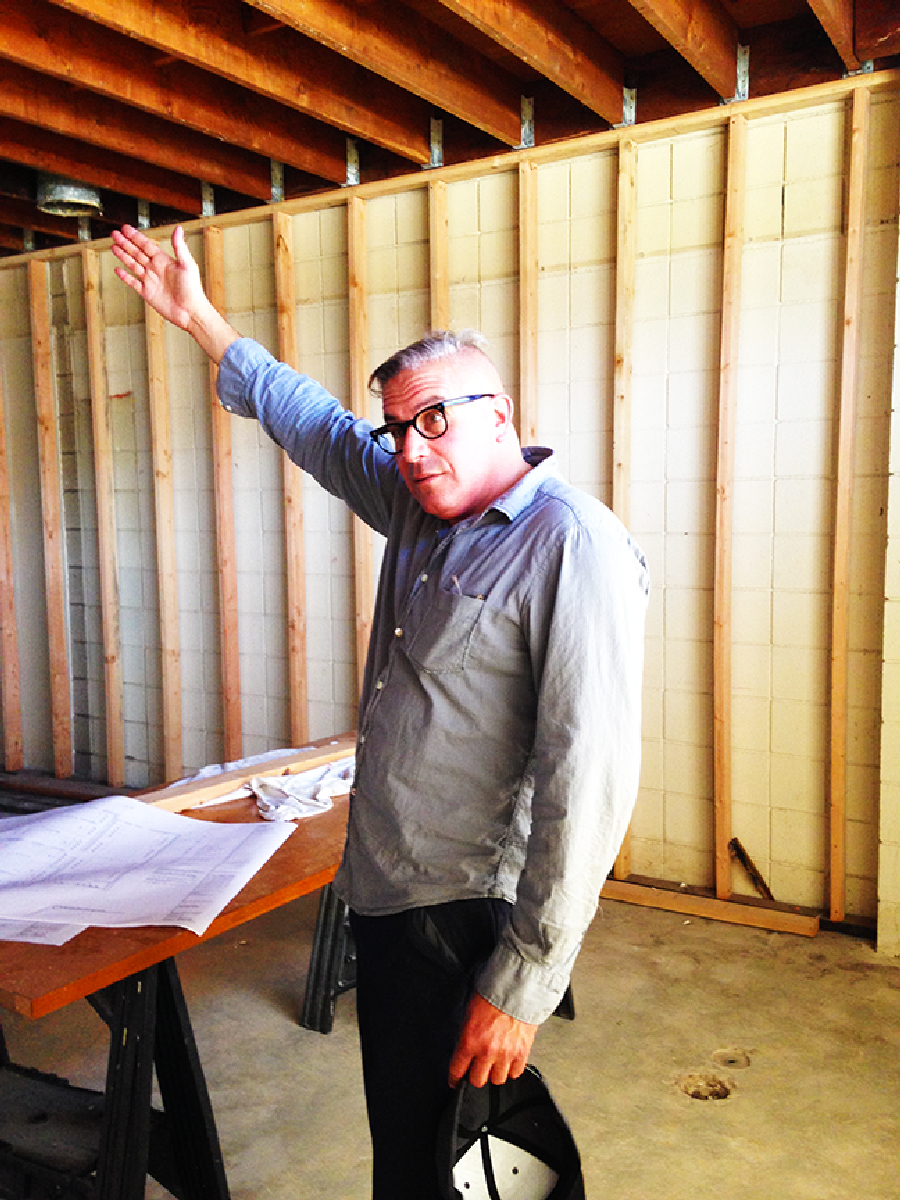 Ray Azoulay - Owner of Obsolete & Slete - striking a pose