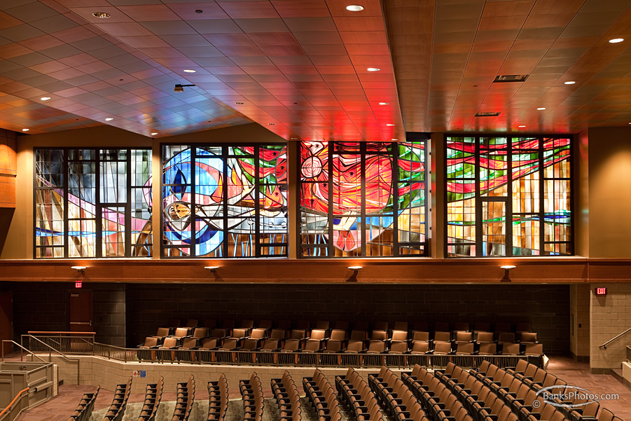 Lourdes High School Auditorium - Rochester, Minnesota - Weis Builders