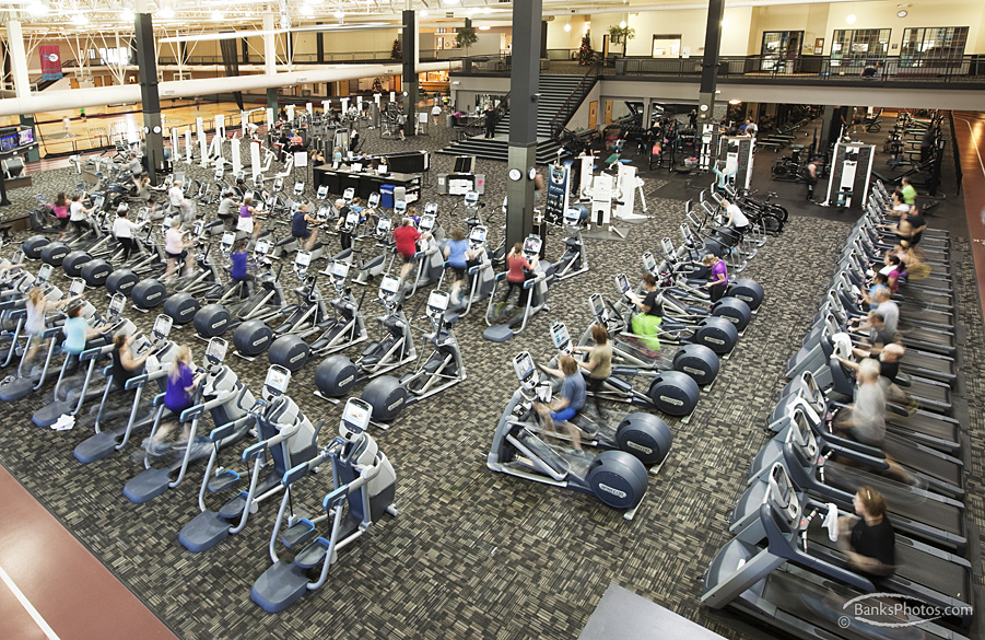 Rochester Athletic Club Fitness Floor