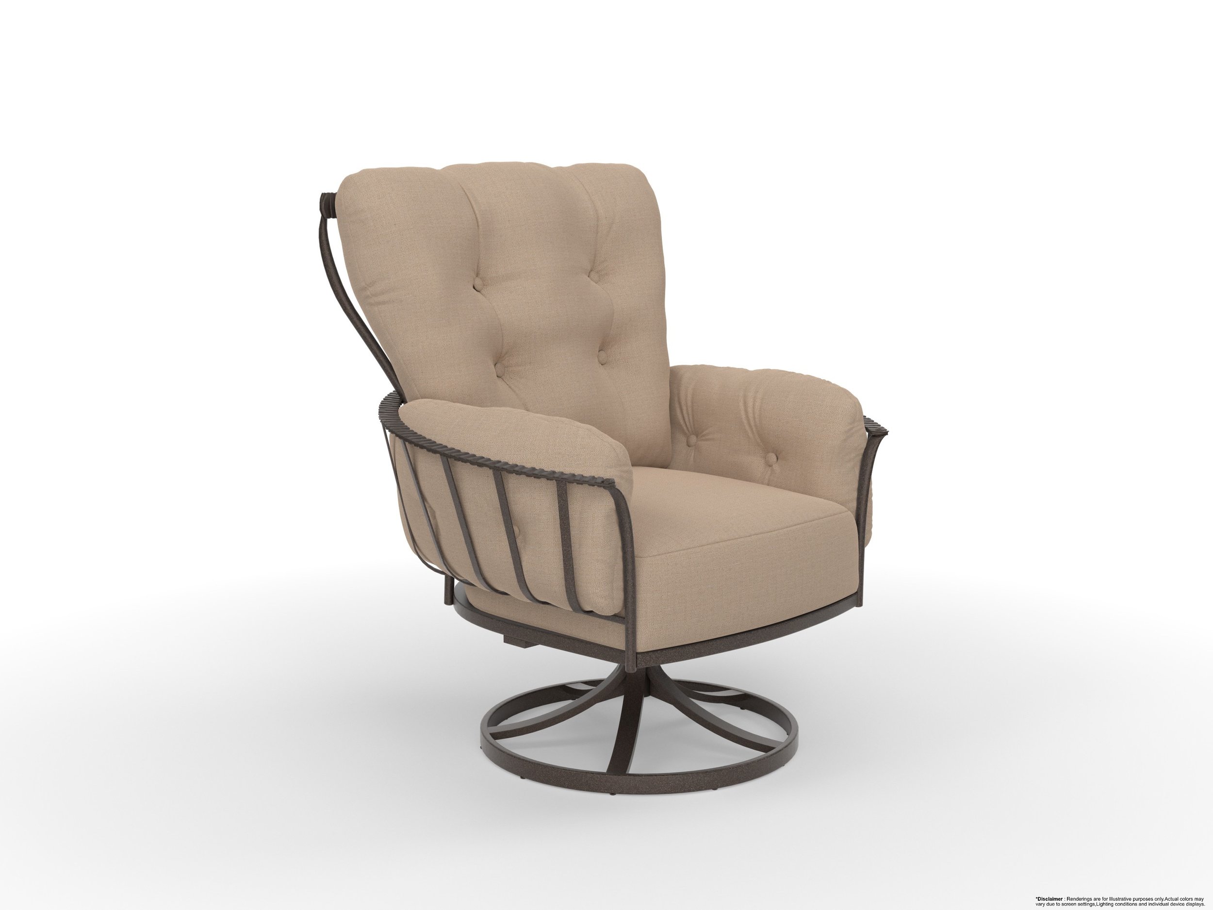 MONTERRA OUTDOOR SWIVEL ROCKER CHAIR