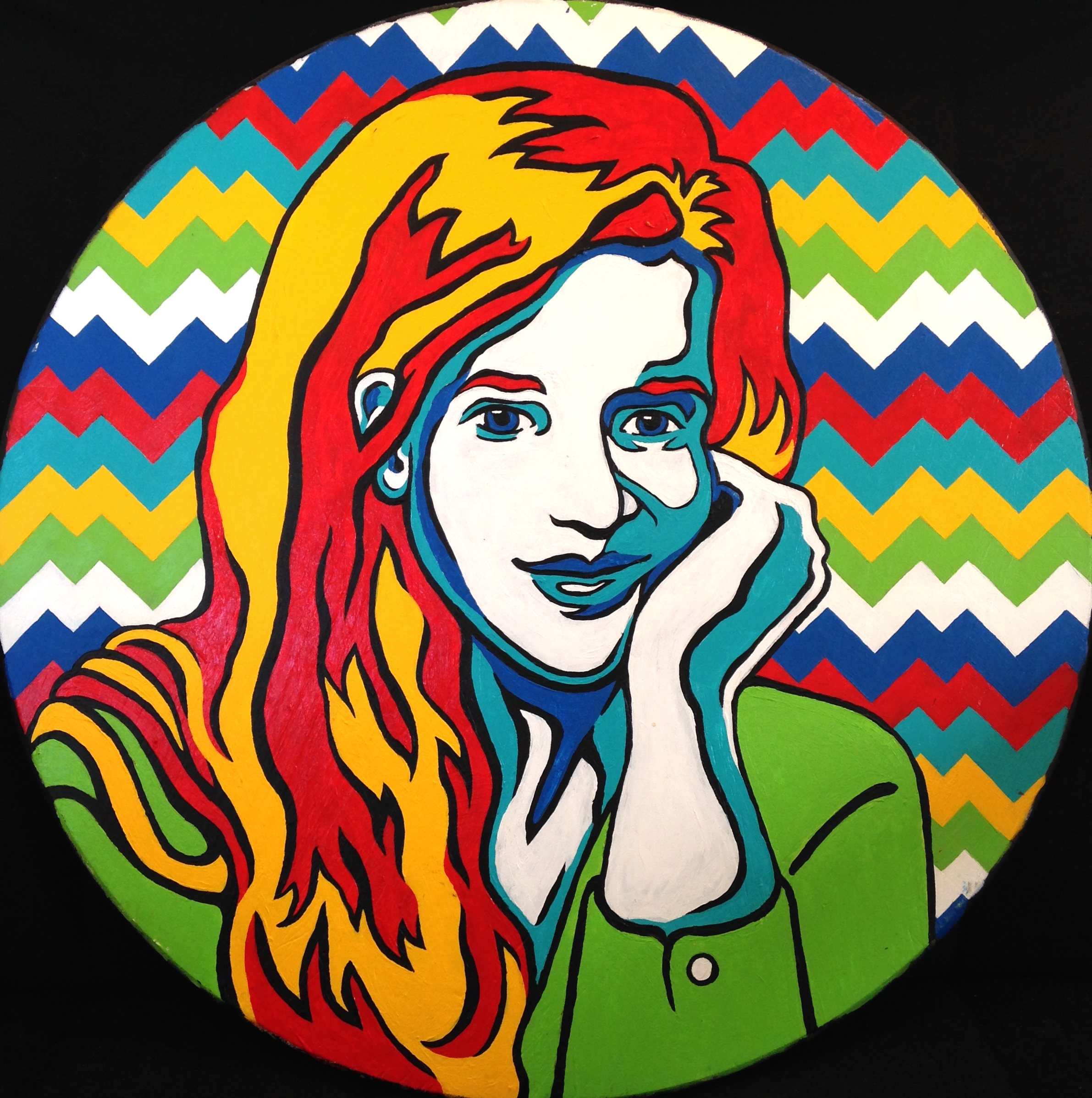 Round Self Portrait