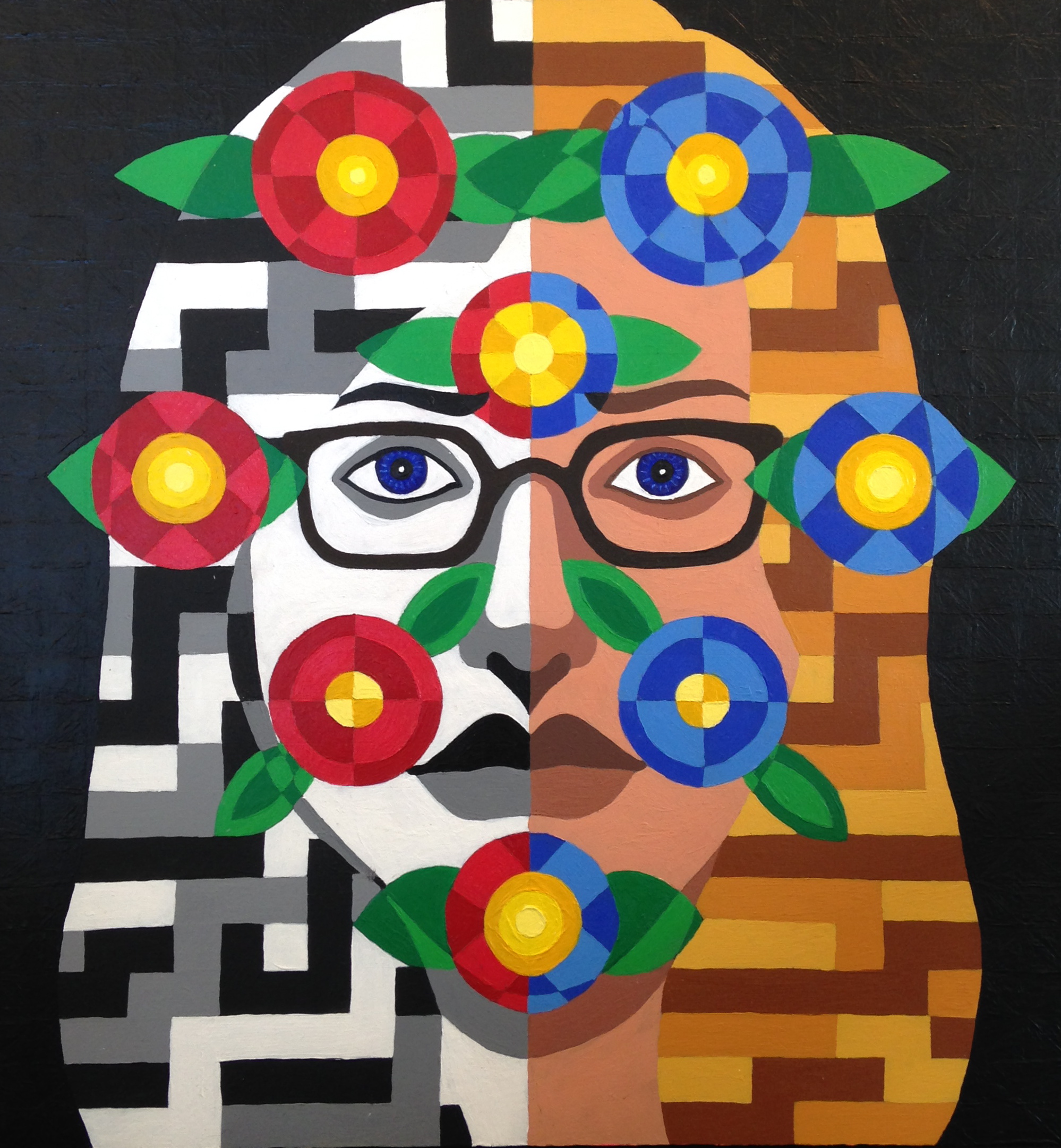 Split Self Portrait