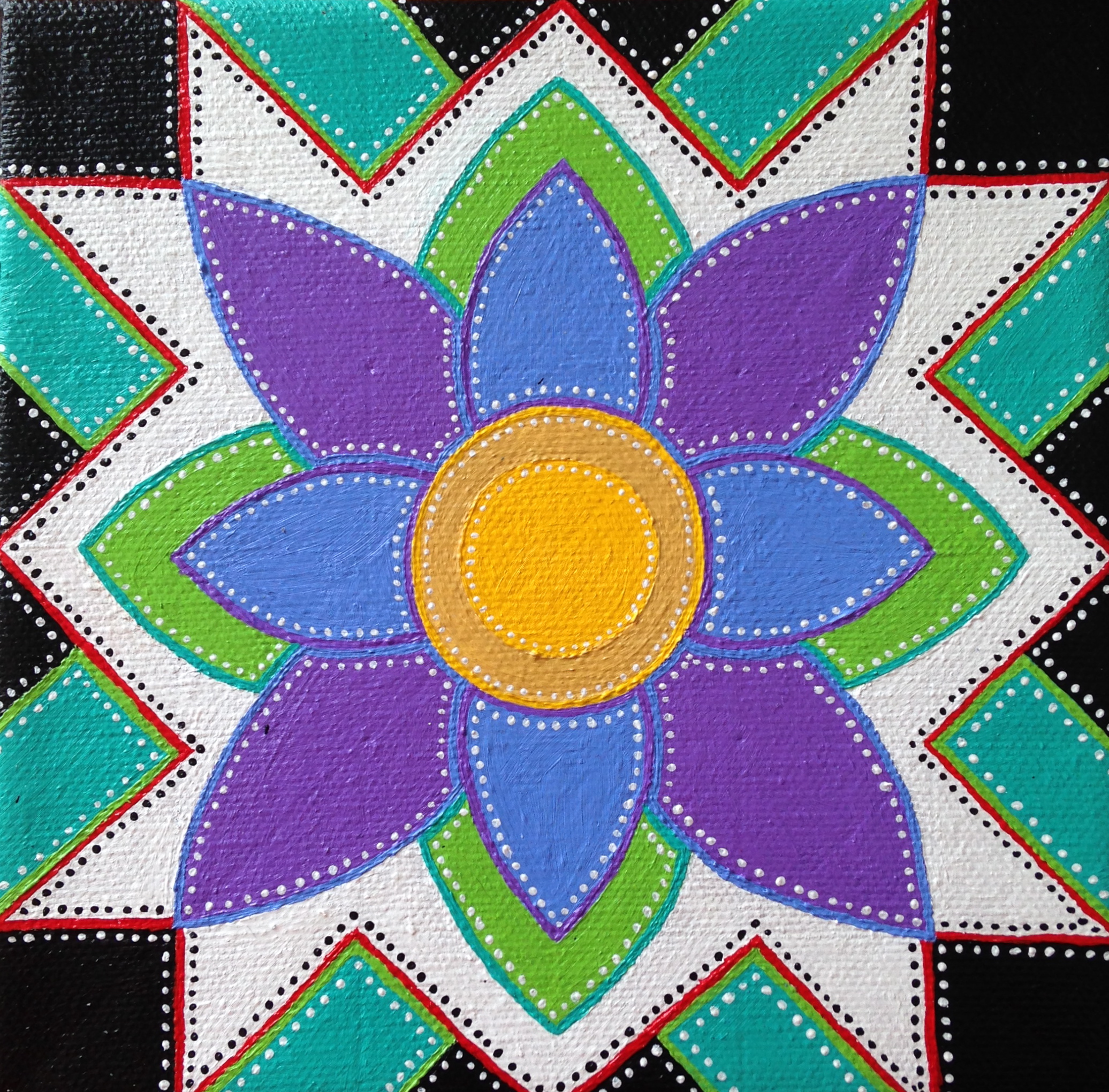 Single Ojibwe Floral