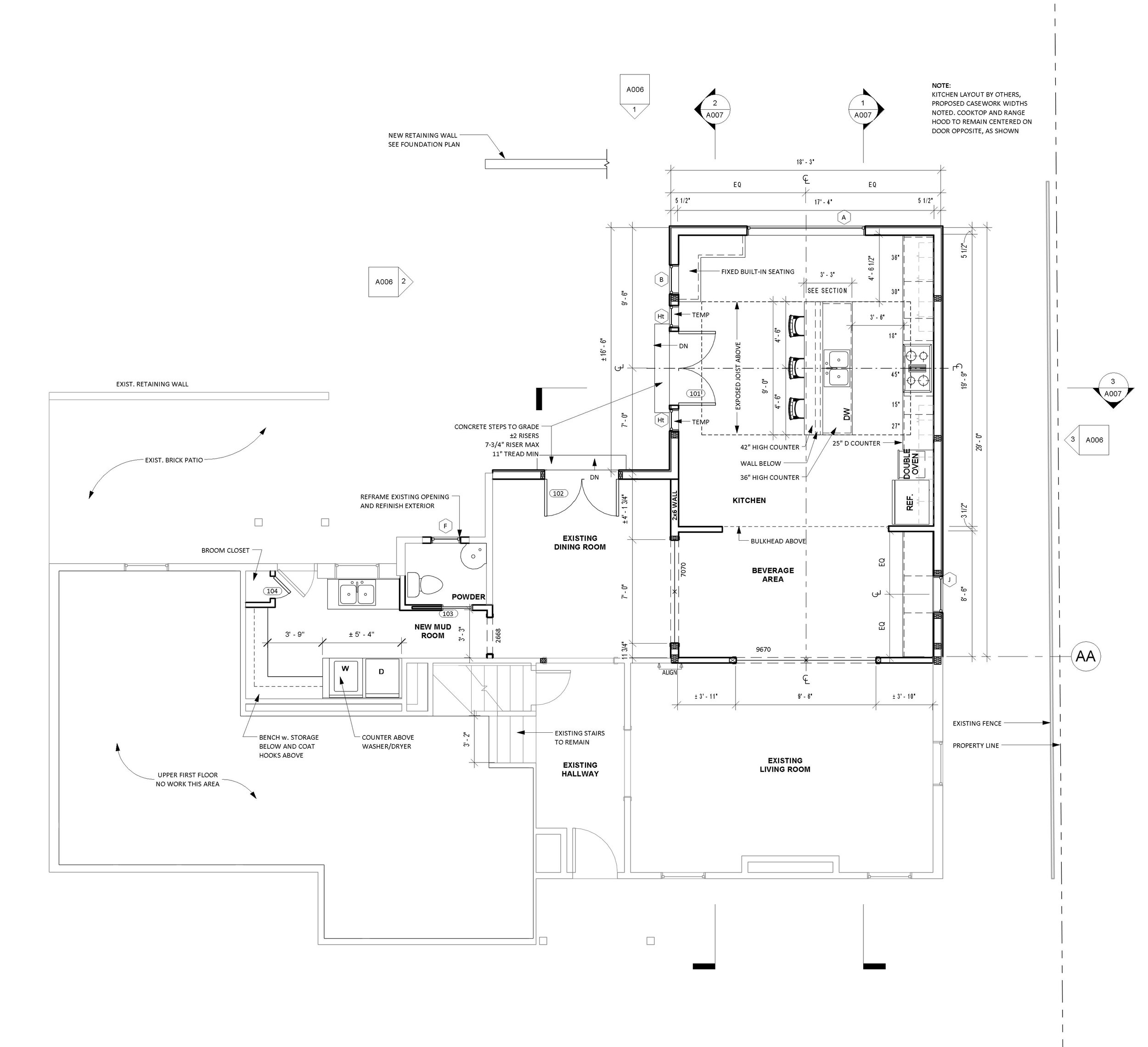 Construction Document Floor Plan