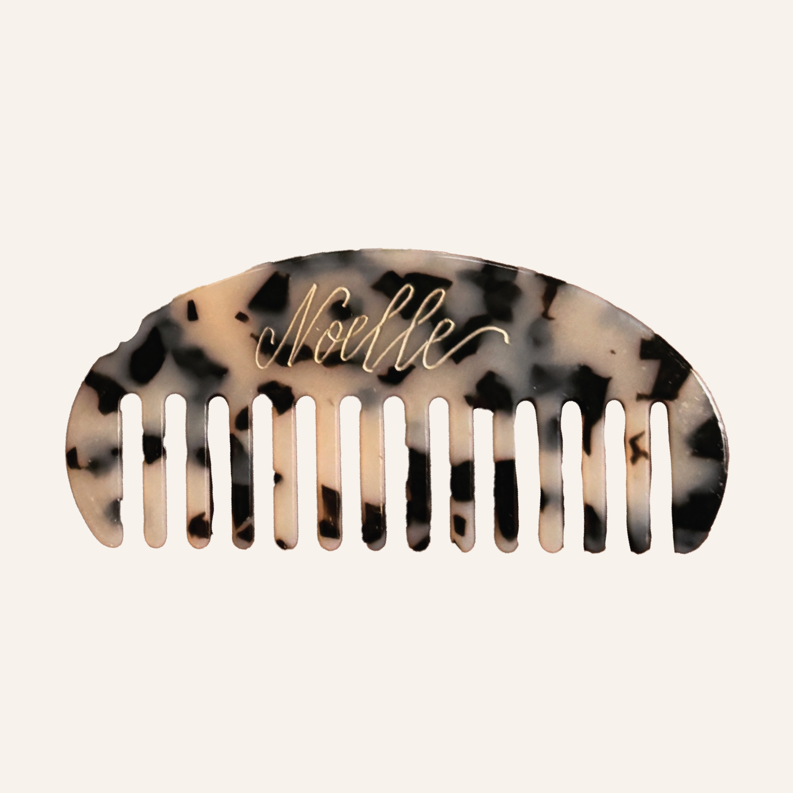 Arch Tortoise Shell Comb – Custom Engraved