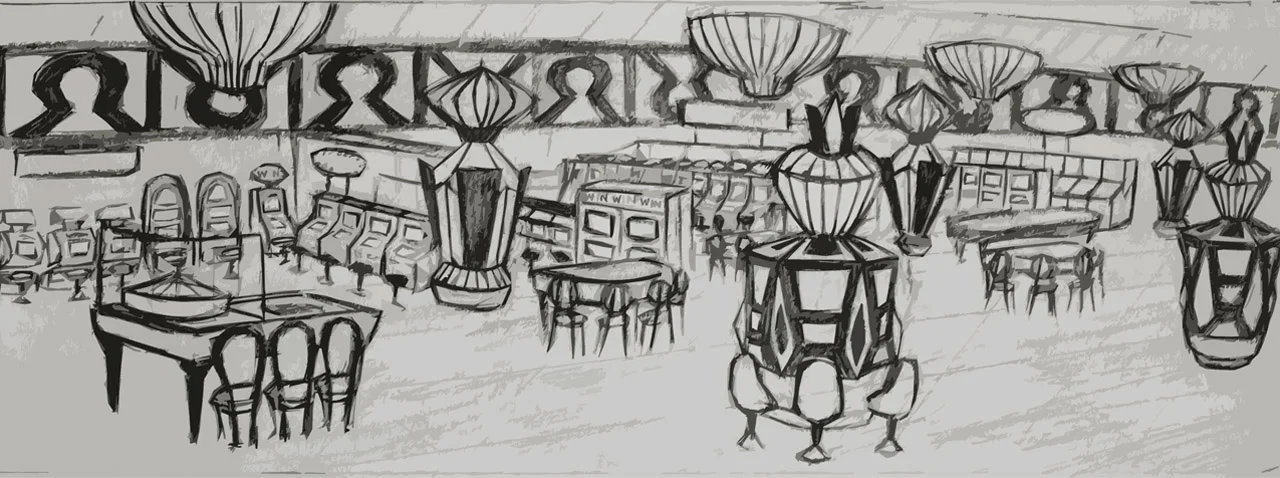 Concept Art- Casino