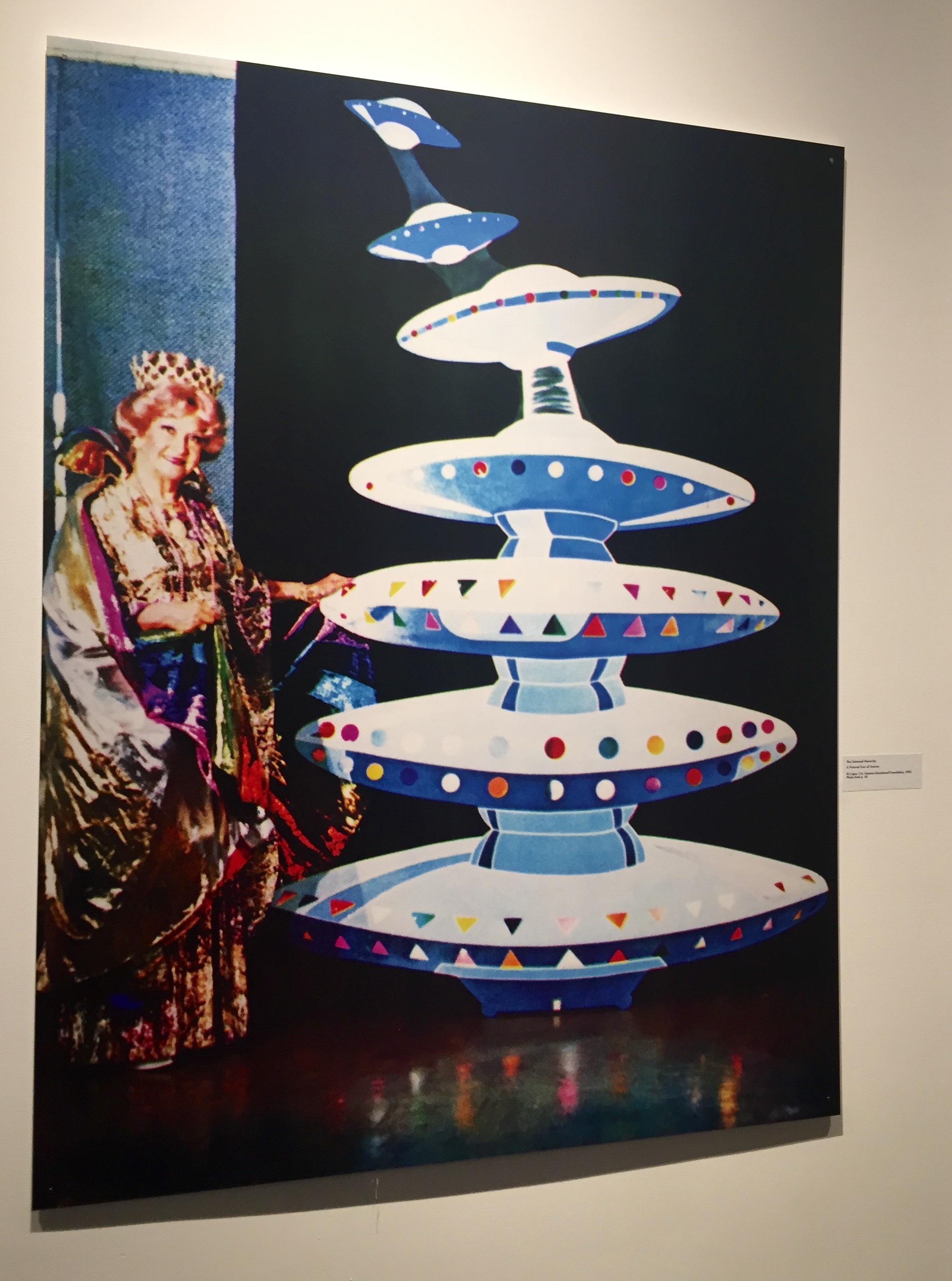 Rare art work from Flying Saucer event at Milk Studios