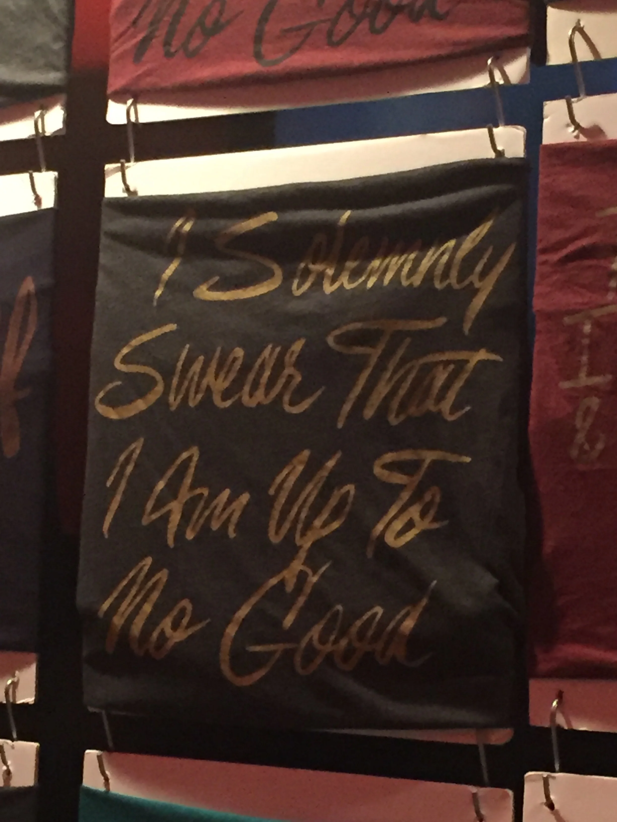 I snagged this tee from Pottercon by Jordanene a fan gals dream! Post coming soon!