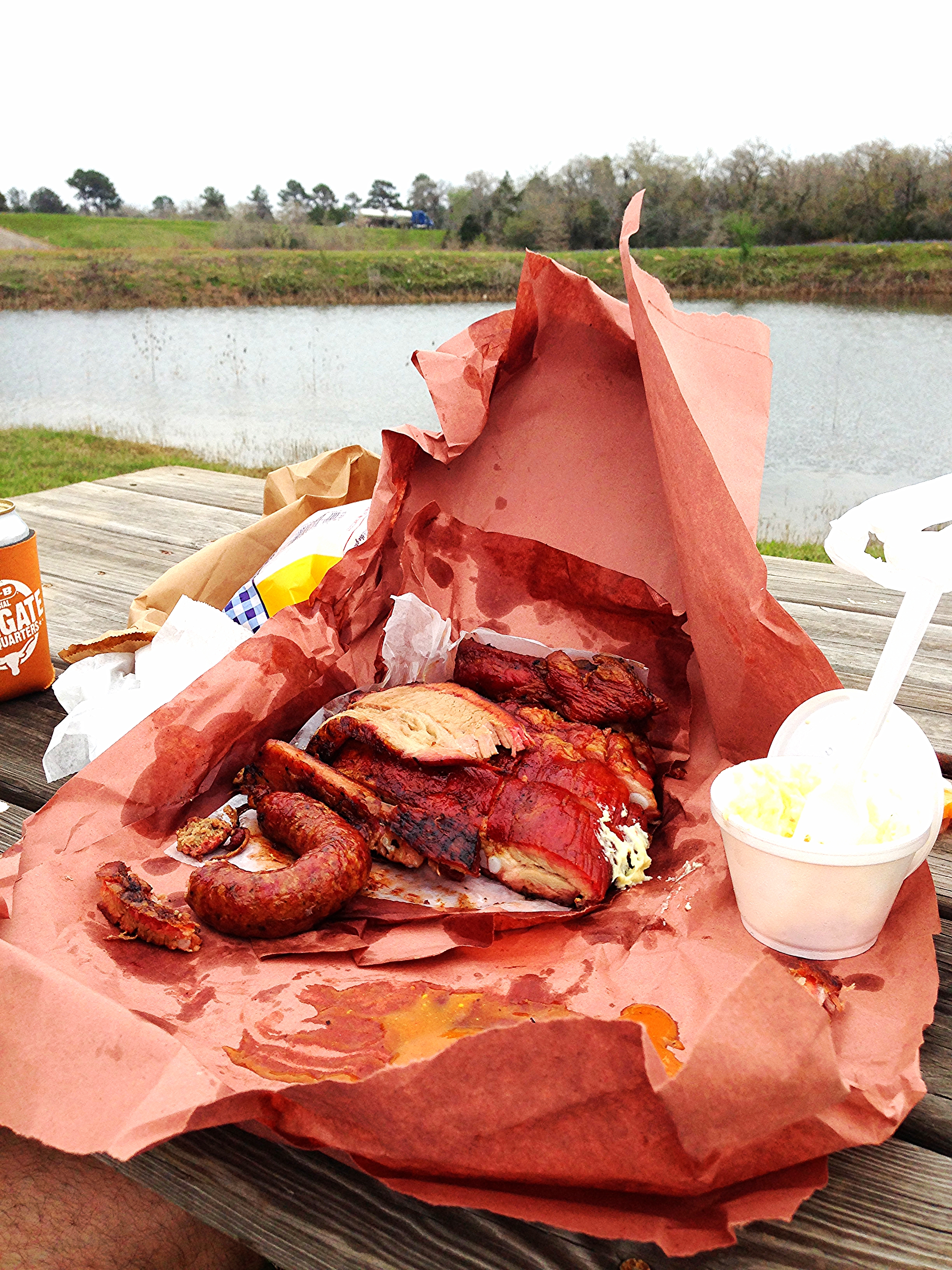 Luling City Market. MOST.AMAZING.RIBS. and potato salad. #NomCity. 
